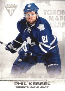 2011-12 Panini Titanium Maple Leafs Hockey Card #11 Phil Kessel