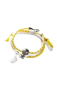 Free People At the Dock Bracelet in Neon Yellow NWT - Picture 1 of 2