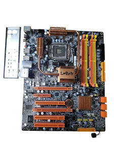 DFI LANPARTY DK X38-T2RB LGA775 ATX Motherboard tested good - Afbeelding 1 van 4