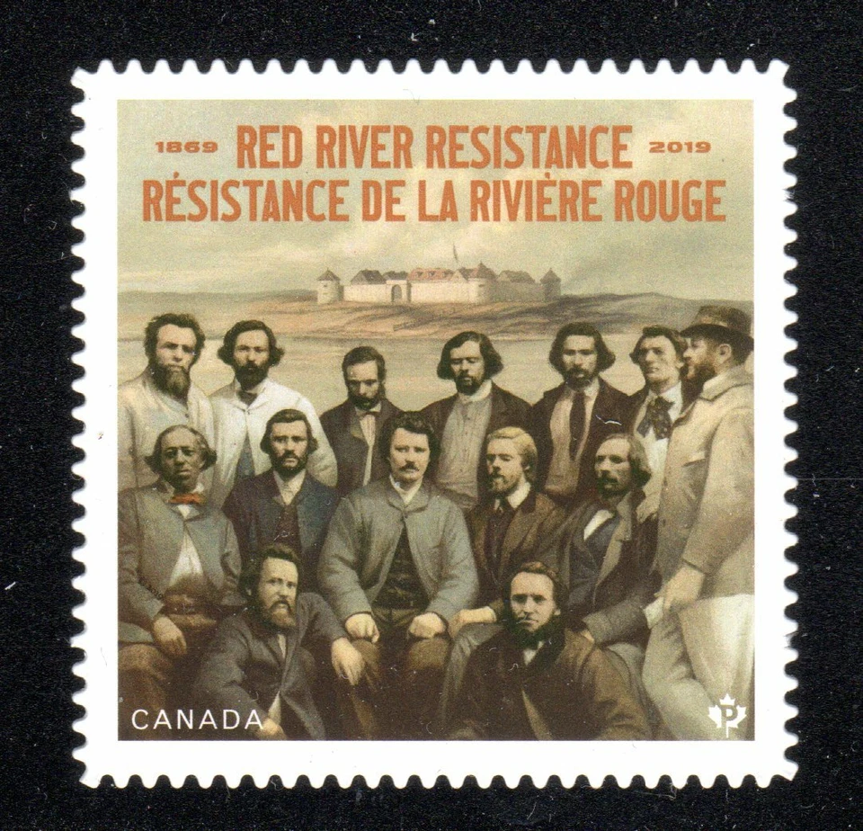2019 Canada SC# 3204i-150th Anniv. of the Red River Resistance-die cut-M-NH    - Image 1 of 1