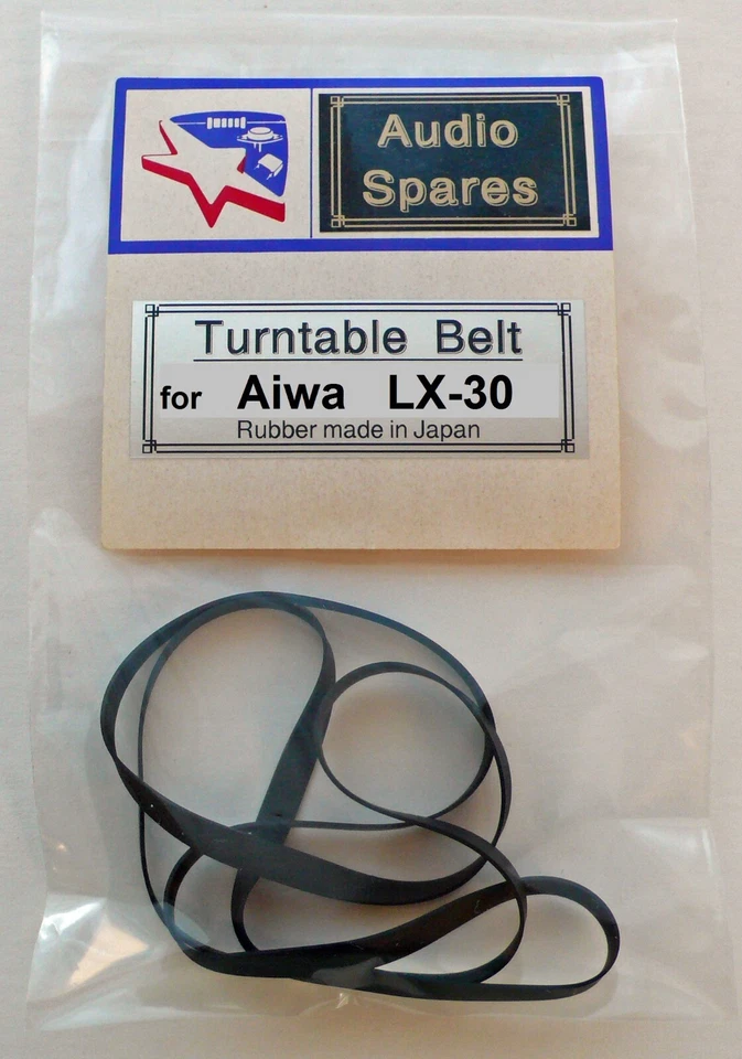 Turntable Belt for Aiwa LX-30 , LX30 Turntable     - Image 1 of 4