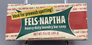 Jabón barra lavandería vintage publicidad sin abrir resistente Fels-Naptha años 70 - Imagen 1 de 5