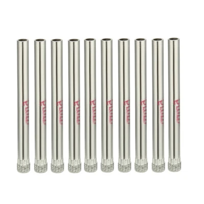 METALLIXITY 10pcs 5mm x 50mm Diamond Grit Hole Saw Drill Bit for Tile Glass 800-1000/RMP
