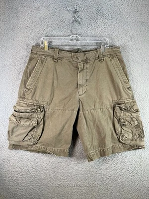 Pantalones Cortos Carga Polo Ralph Lauren Para Hombres 36 Verde Oliva Chino Utilitario Senderismo De Colección Foto 1 de 4