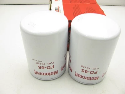 (2) Filtro de combustible diésel Motorcraft FD-65 reemplaza BK6602 TP1290 33339 Foto 1 de 3