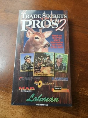 Lohman Trade Secrets of the Pros 2: VHS Whitetail Deer Hunting Big Bucks New - Image 1 of 4