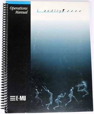 Manual de operaciones E-mu Systems Audity 2000 1998 Audity2000 Foto 1 de 2
