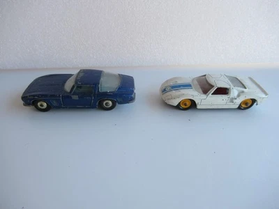 MATCHBOX # 14 ISO GRIFO + # 41 FORD GT originale made England - Immagine 1 di 4