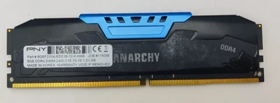 PNY ANARCHY 8GB DDR4 2400MHZ CL15 1.2V DIMM GAMING RAM for Desktop PC - Image 1 of 2