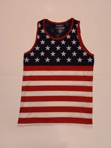 Authentic Classic Pacific Surf Men's American Flag Tank Top Size XL - Bild 1 von 4