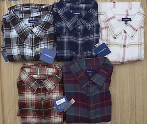 CAMICIA CROFT & BARROW BIG & TALL CLASSICA IN FLANELLA STILE, QUALITÀ, LISTA DETTAGLI $40 - Foto 1 di 4
