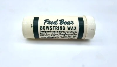 老式 Fred Bear 弓弦蜡美国熊射箭公司盖恩斯维尔佛罗里达州 — 第 1/4 张图片