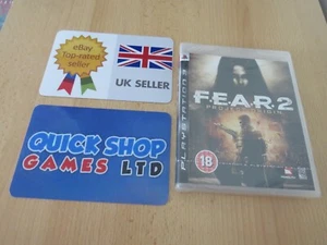 FEAR 2 Project Origin (PS3) nuevo sellado pal - Imagen 1 de 6