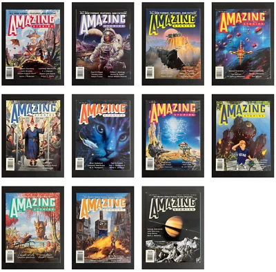 Amazing Stories vol. 66 no. 1 - 11 LOT (TSR, 1991, 1992, COMPLETE) Foto 1 de 4