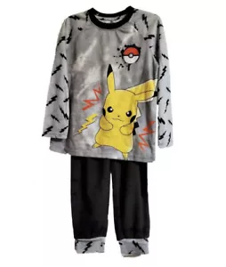 NWT - Pokemon Pikachu Boys Long Sleeve Pajamas Set, 2-Piece - XS 4/5 - Picture 1 of 3