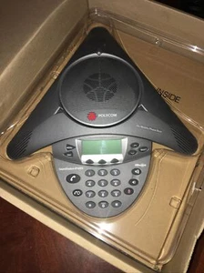 Polycom SoundStation IP 6000 Conference Phone No Power Supply 2200-15660-001 - Picture 1 of 6