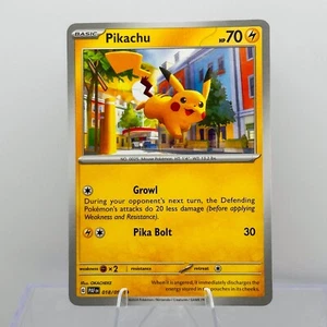 Pokémon TCG - Pikachu - 018/091 - SV: Paldean Fates - Near Mint - Bild 1 von 2