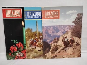 Arizona Highways Magazine lot of 3 May November December 1957 Excellent cond. - Picture 1 of 5