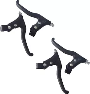 4xBrake Levers Three Finger for BMX Mountain Bike Cycle Brake Levers Rusty2Pairs - Picture 1 of 10