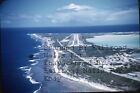 1950S Original 35Mm Photo Slide Us Navy Airplane Wake Island Hanada Aerial View