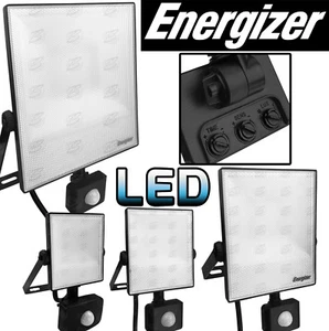 PIR LED Floodlight Outdoor Security Motion Sensor PIR Spotlight DAYLIGHT 6'500k - Picture 1 of 60
