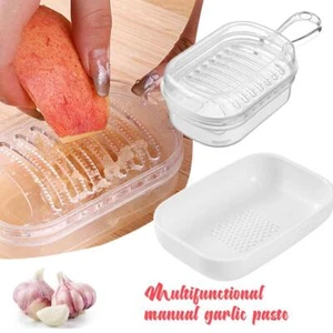 Garlic Ginger Press Garlic Crusher Multifunctional Supply Home Kitchen J7O7 M1E4 - Imagen 1 de 17