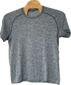 Lululemon Metal Vent Tech Shirt Short Sleeve Heathered Blue Men's XL - Picture 1 of 7