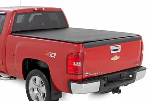 Rough Country Soft Roll Up Bed Cover 6'7" Bed Chevy/GMC 1500/2500HD/3500HD 07-13 - Picture 1 of 6