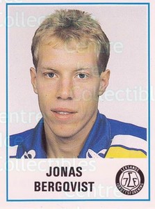1987-88 Swedish Panini Stickers #158 Jonas Bergqvist
