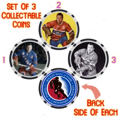 ДУГЛАС НОРМАН ХАРВИ - ХОККЕЙ ЗАЛ СЛАВЫ - КОЛЛЕКЦИОННЫЙ НАБОР МОНЕТ - Изображение 1 из 2