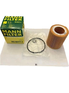 Mann Engine Oil Filter HU 8011 Z for BMW E70 E82 E88 E89 E90 E92 F01 F07 F10 F80 - Picture 1 of 1