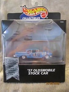 New Hot Wheels 1957 Oldsmobile Stock Car Black Box w/Display Case  20283 - One/1 - Picture 1 of 6