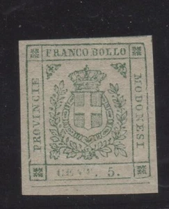 Modena Provisional Government C 5 Coat Of Arms Of Savoy - Picture 1 of 3
