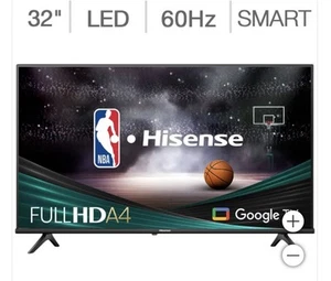 Hisense 32" 32A45K Full HD Smart LED TV Google TV Wi-Fi Bluetooth HDMI 1080p - Picture 1 of 1