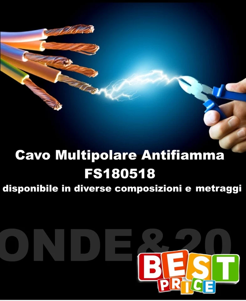 Cavo Multipolare CPR FS18OR18 in diverse composizioni e sezioni - Immagine 1 di 1