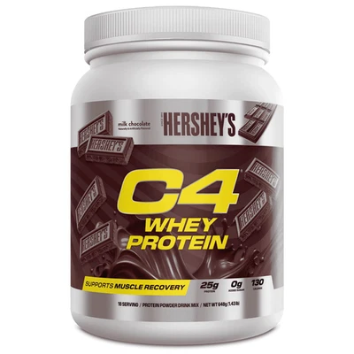 C4 Pro Whey Protein Pulver, Hershey'S Milchschokoladengeschmack, 25g Eiweiß, 18  - Bild 1 von 4