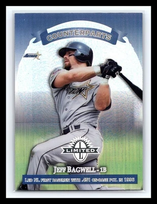 💥 1997 Donruss Limited Exposure Star Factor Holo Jeff Bagwell Eric Karros #70 - Image 1 of 2