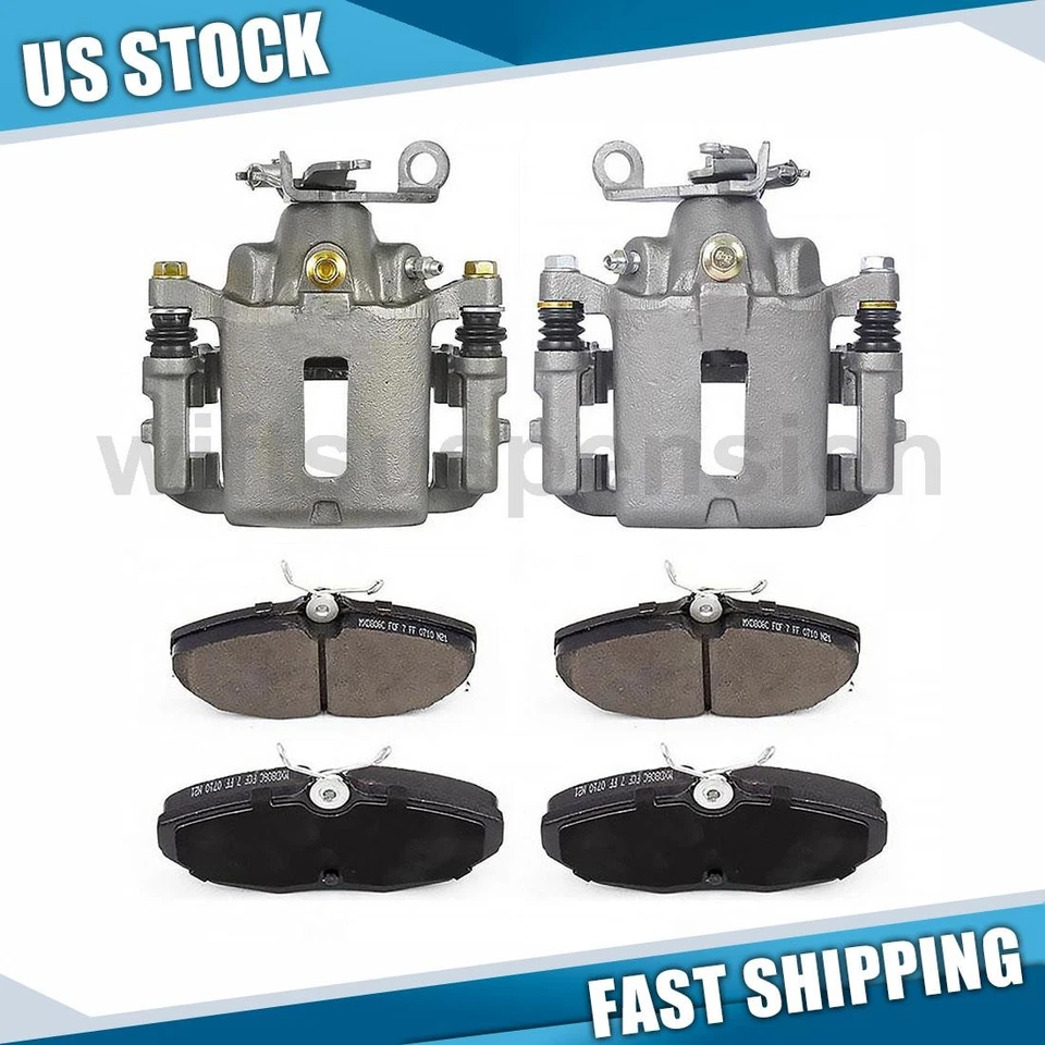 Pinzas de freno traseras pastillas de freno de cerámica para Lincoln LS 2003 2004 2005 2006 Foto 1 de 4