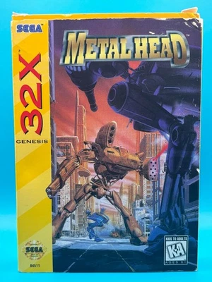 Metal Head (Sega Genesis 32X, 1995) Complete CIB NICE! - Image 1 of 4