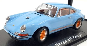 KK-Scale 1/18 Scale KKDC180441 - Singer Porsche 911 Coupe - Blue - Picture 1 of 5