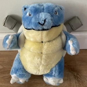 VTG 1999 Pokémon BLASTOISE Plush Toy Doll Play By Play Nintendo Rare 10” - Picture 1 of 7