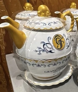 Disney Parks Grand Floridian Resort Hotel Teapot Set New - Picture 1 of 2