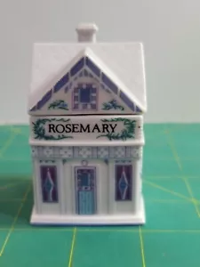 LENOX 1989 SPICE VILLAGE "ROSMARY" JAR EXCELLENT NEVER USED ONLY DISPLAYED - Picture 1 of 4