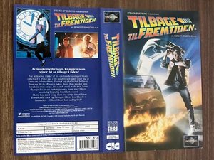 Vintage Back to the Future Michael Fox VHS Cover Only - Danish Edition - No Tape - Picture 1 of 3