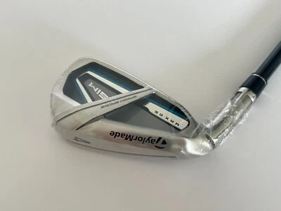 LEFT HANDED TAYLORMADE SIM MAX OS 4 IRON REGULAR FLEX GRAPHITE SHAFT - Image 1 of 4