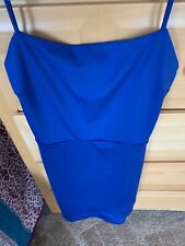  Trendz women's/juniors Royal Blue Dress size medium new 