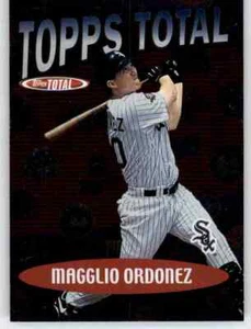2002 Topps Total Total Topps Magglio Ordonez Foil Insert MLB PWE White Sox #33 - Picture 1 of 2