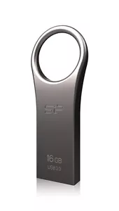 16GB Silicon Power Jewel J80 USB3.0 Flash Drive - Titanium Edition - Picture 1 of 4