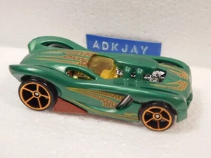 Hot Wheels ~ 16 Engel ~ grün mit Kupfer Metallfuß & schneller als je zuvor Räder - Bild 1 von 3