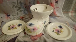 Two The QUAIL Collection Pin Dishes And A Boot With Same Pattern. 23 - Imagen 1 de 6